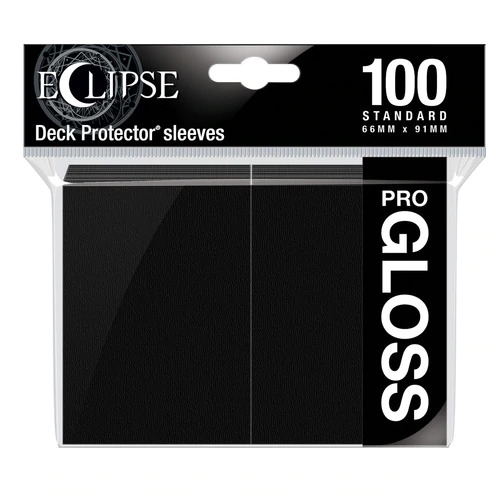 Ultra- Pro New Eclipse Gloss 100ct Jet Black