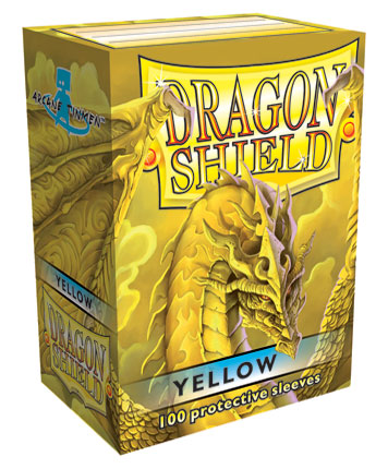Arcane Tinmen Dragon Shield Yellow