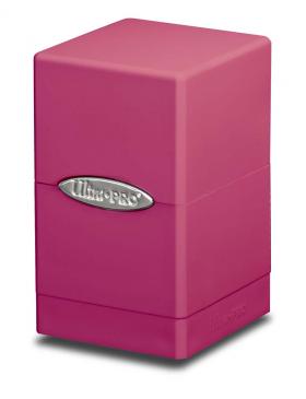 Ultra Pro Satin Tower Deck Box - Bright Pink