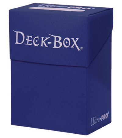 Ultra Pro Solid Color Deck Box - Blue