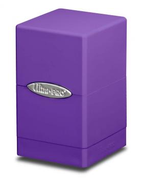 Ultra Pro Satin Tower Deck Box - Purple