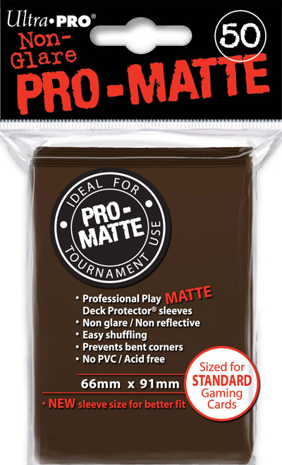 Ultra Pro: Pro Matte Brown