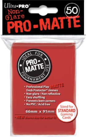Ultra Pro: Pro Matte Red
