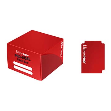 Ultra Pro Pro-Dual 180 Deck Box - Red