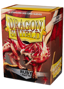 Arcane Tinmen Dragon Shield Matte Ruby