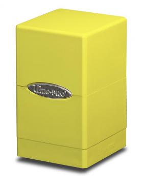 Ultra Pro Satin Tower Deck Box - Bright Yellow