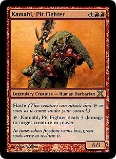 Kamahl, Pit Fighter (15th Anniversary Foil)