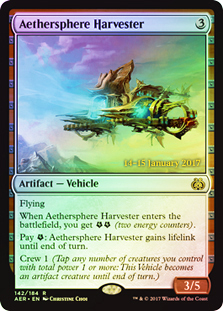 Aethersphere Harvester (Prerelease Foil)