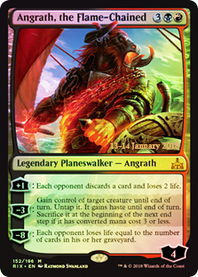 Angrath, the Flame-Chained (Prerelease Foil)
