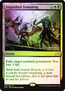 Anguished Unmaking (Prerelease Foil)