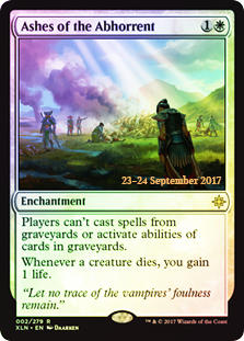 Ashes of the Abhorrent (Prerelease Foil)