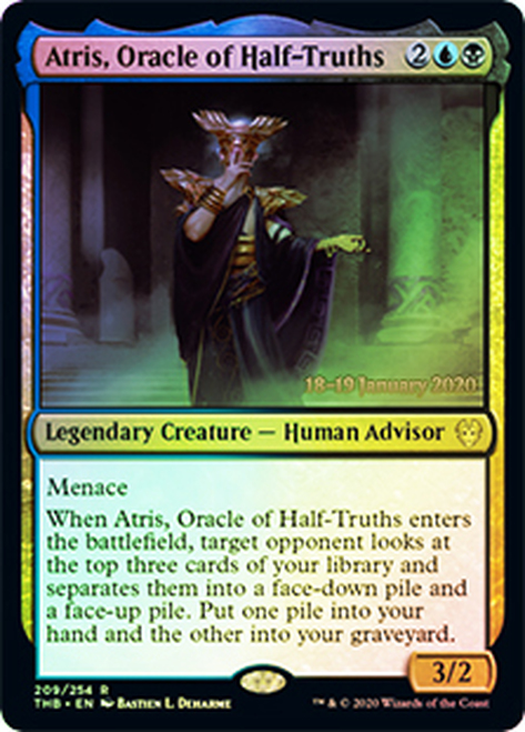 Atris, Oracle of Half-Truths (Prerelease Foil)