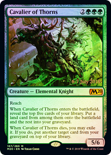Cavalier of Thorns (Prerelease Foil)