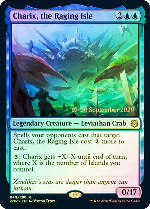 Charix, the Raging Isle (Prerelease Foil)