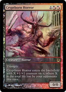 Cryptborn Horror (Game Day Extended Art)