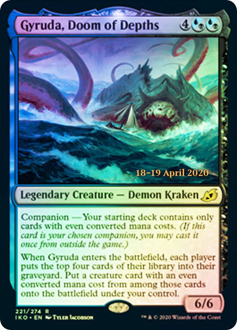 Gyruda, Doom of Depths (Prerelease Foil)
