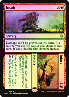 Insult // Injury (Prerelease Foil)