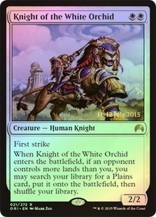 Knight of the White Orchid (Prerelease Foil)