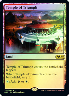 Temple of Triumph (M20 Prerelease Foil)