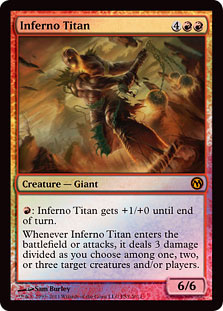 Inferno Titan (Duels of the Planeswalkers PS3 Prom