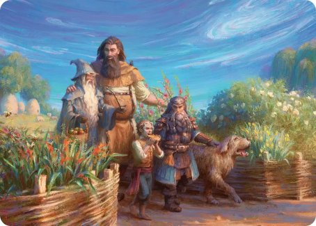 Beorn's Hospitality Art Card [The Hobbit Art Series]