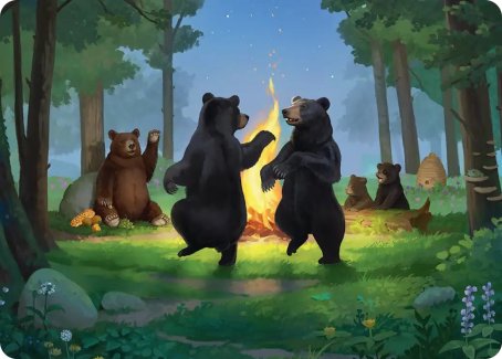 Dancing from Dark to Dawn Art Card [The Hobbit Art Series]