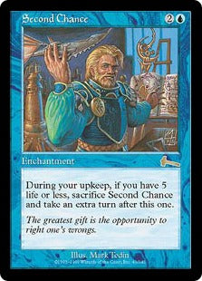 Second Chance (Japanese) [Urza's Legacy]