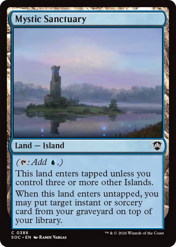Mystic Sanctuary [Secrets of Strixhaven Commander]