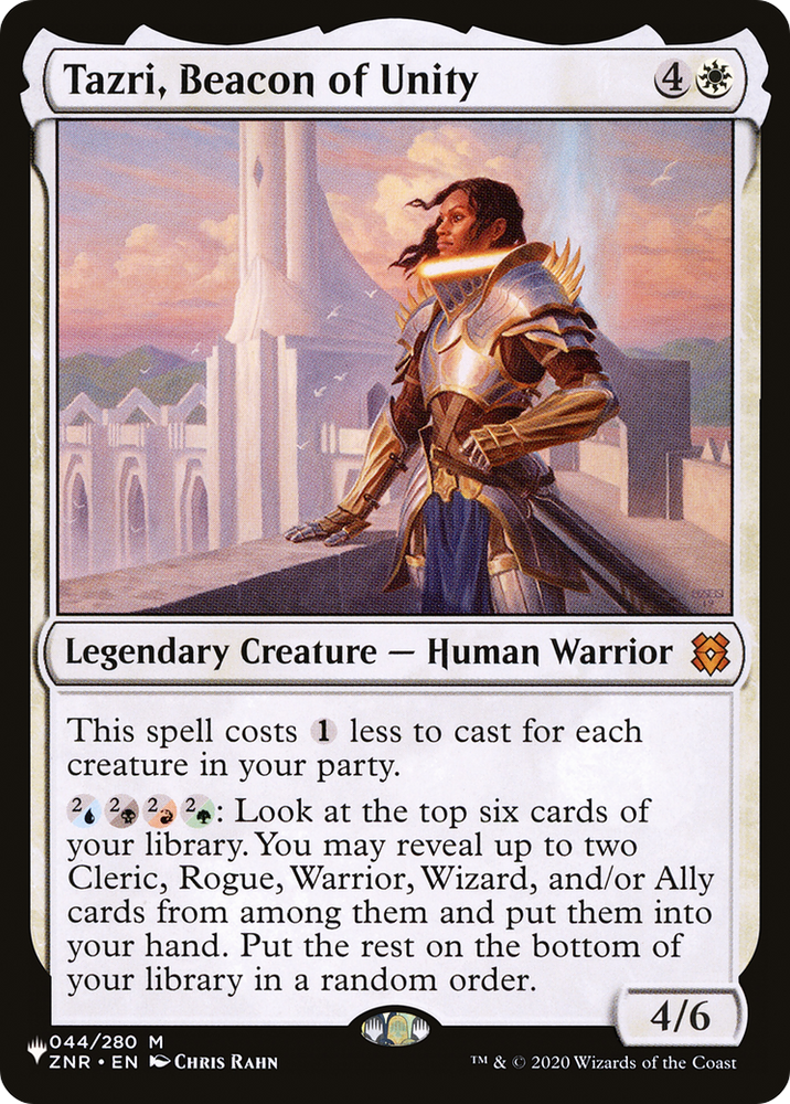 Tazri, Beacon of Unity (ZNR) [The List]