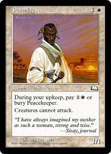 Peacekeeper (Japanese) [Weatherlight]