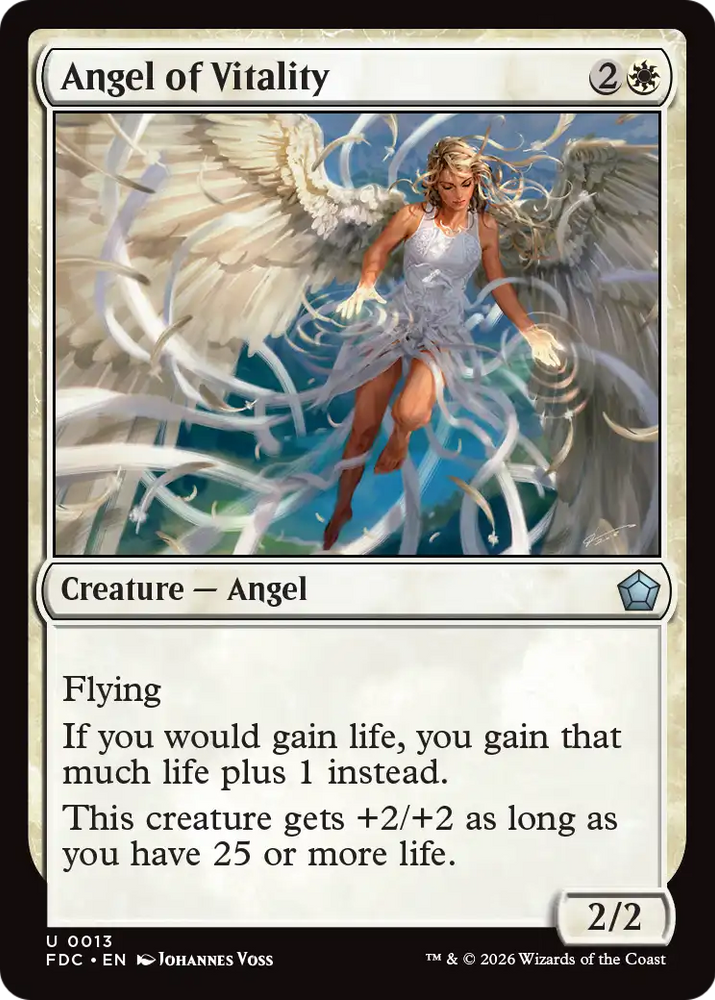 Angel of Vitality [Foundations Commander]