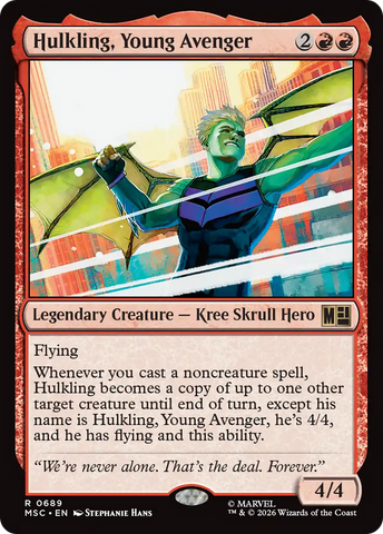 Hulkling, Young Avenger [Marvel Super Heroes Commander]