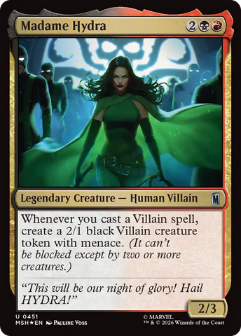 Madame Hydra (Surge Foil) [Marvel Super Heroes]