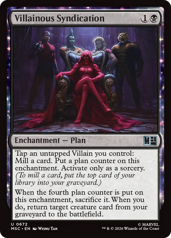 Villainous Syndication [Marvel Super Heroes Commander]