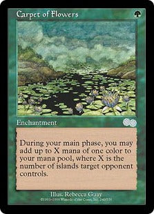 Carpet of Flowers (Japanese) [Urza's Saga]