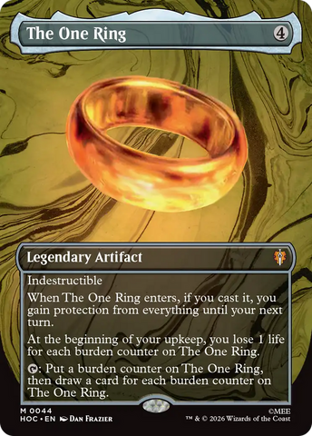 The One Ring (Borderless) [The Hobbit: Eternal-Legal]