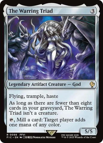 wakka mtg card Magic The Gathering - Universes Beyond - Final Fantasy - Commander destroy up to one target artifact that player controls and put a +1/+1 counter on Wakka art:wakka Scryfall Magic: The