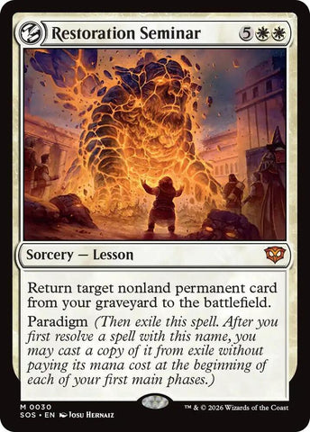 Restoration Seminar [Secrets of Strixhaven]