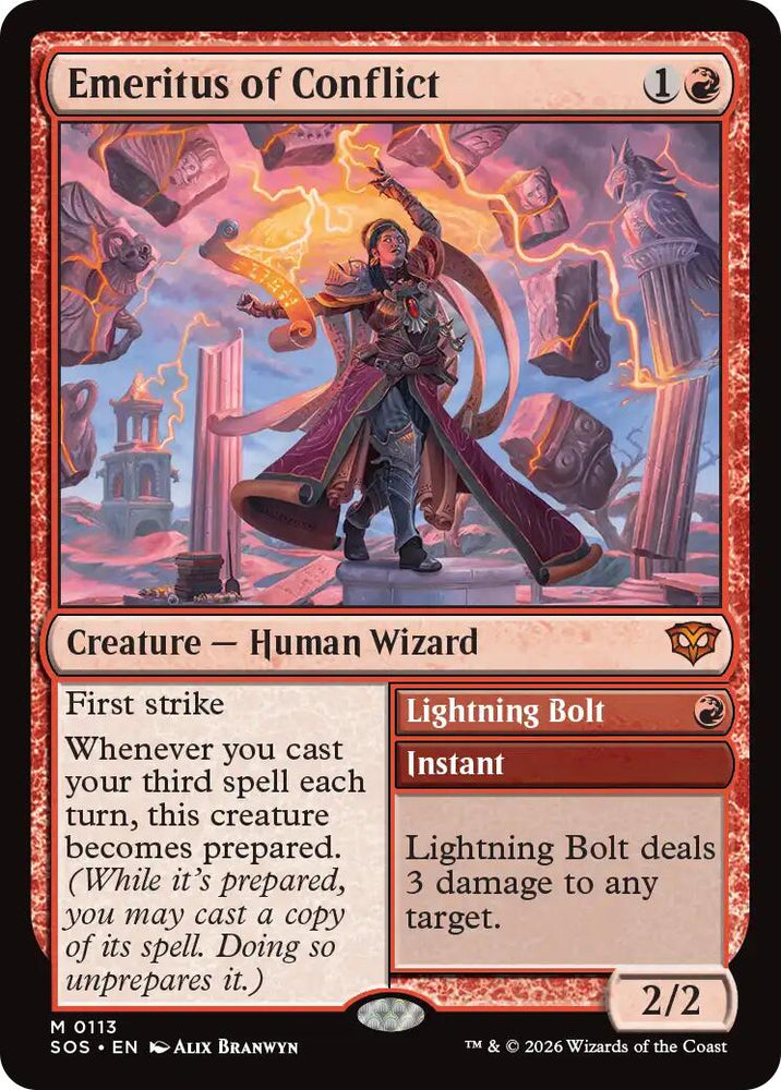 Emeritus of Conflict [Secrets of Strixhaven]