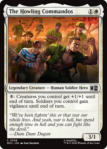 The Howling Commandos [Marvel Super Heroes Commander]