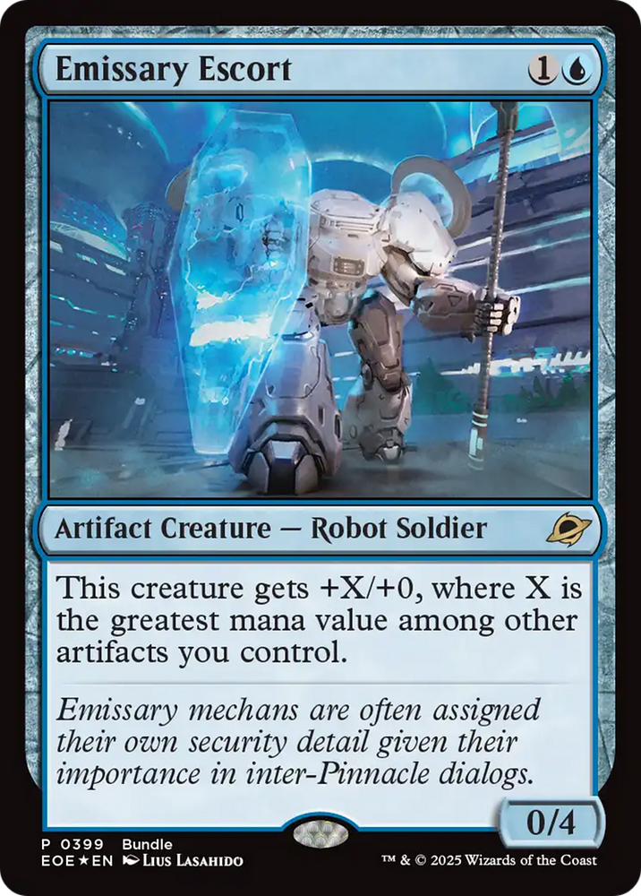 Emissary Escort (Promo Pack) [Edge of Eternities Promo Pack]