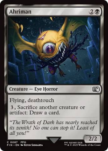 ultros mtg card Magic The Gathering - Universes Beyond - Final Fantasy (If a permanent with a stun counter would become untapped Ultros, Obnoxious Octopus - MTG