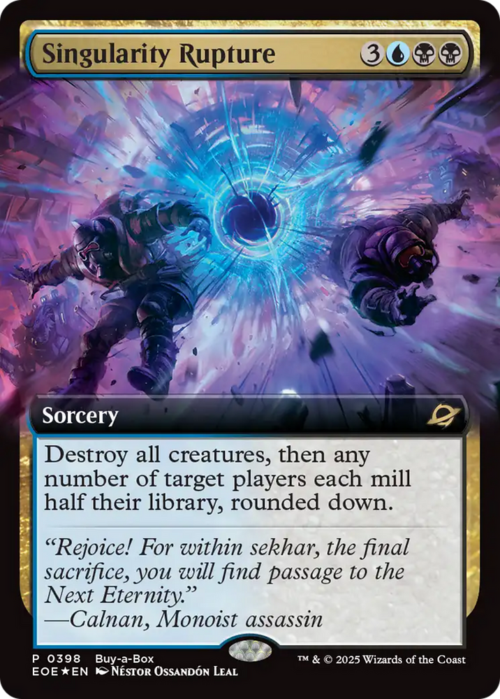 Singularity Rupture (Promo Pack) [Edge of Eternities Promo Pack]