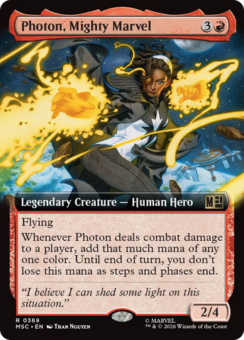 Photon, Mighty Marvel (Extended Art) [Marvel Super Heroes Commander]