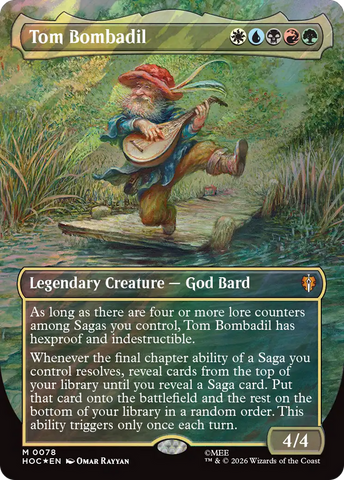 Tom Bombadil (Borderless) (Surge Foil) [The Hobbit: Eternal_Legal]