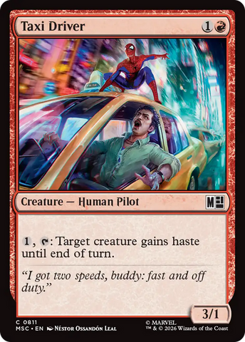 Taxi Driver [Marvel Super Heroes Commander]