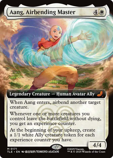 Aang, Airbending Master (Extended Art) [Avatar: The Last Airbender: Eternal-Legal]