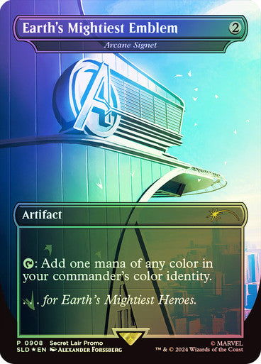 Earth's Mightiest Emblem - Arcane Signet [Secret Lair Drop Series]