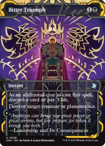 Bitter Triumph [Secrets of Strixhaven: Mystical Archive]