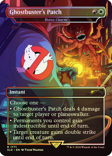 Ghostbuster's Patch - Boros Charm (Rainbow Foil) [Secret Lair Drop Series]